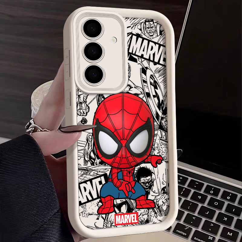 Samsung Galaxy S24 - Чехол Marvel Spiderman Cute Fundas для