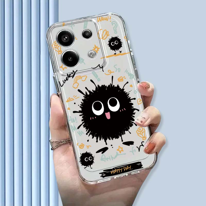 Xiaomi Poco X6 - Прозрачный защитный чехол из ТПУ с