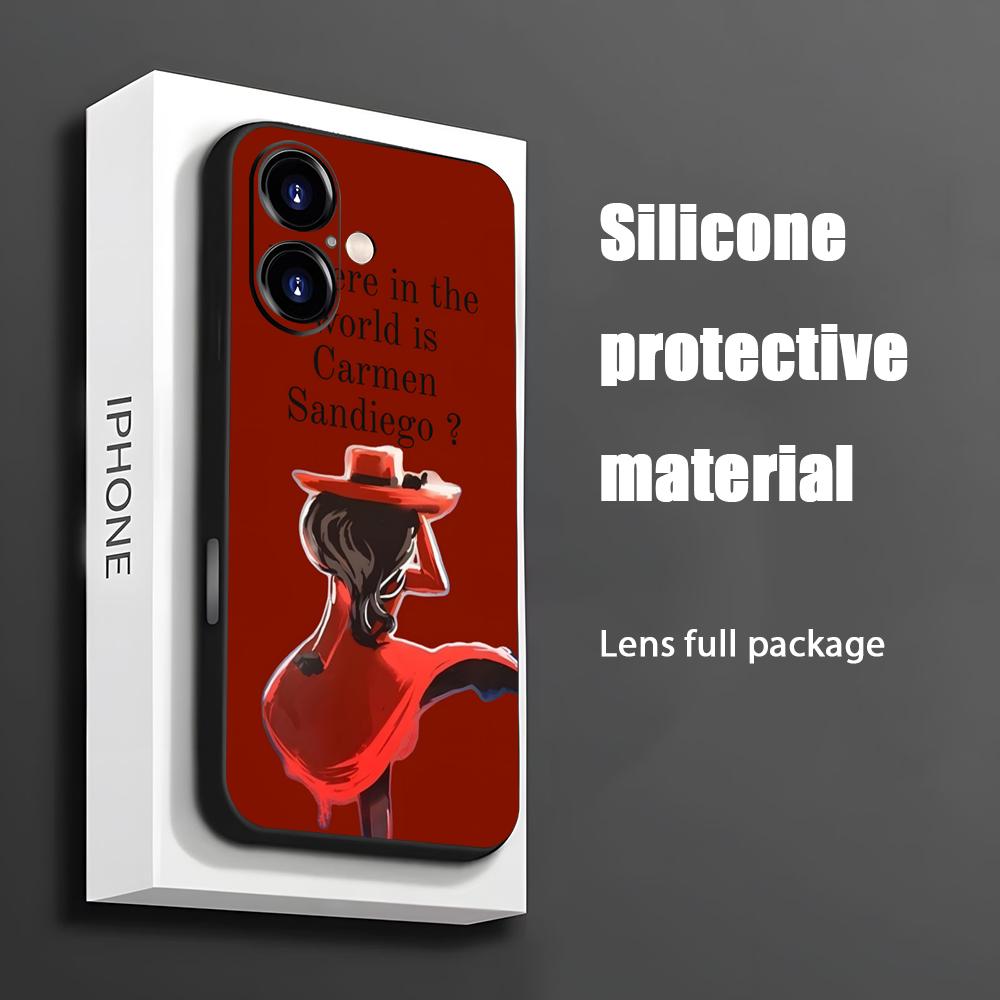 Apple Iphone 15 - Чехол для телефона Hot Carmen Sandiego