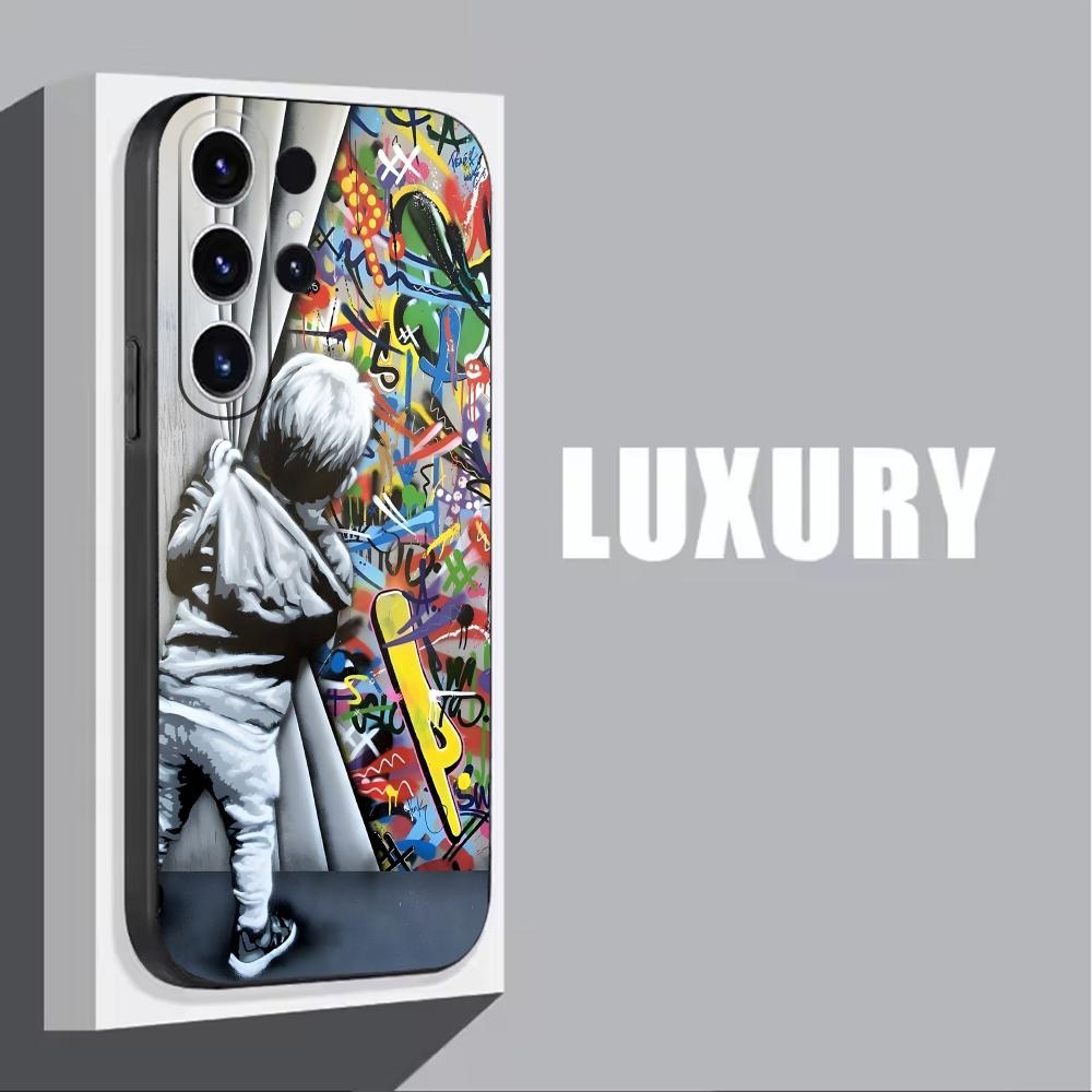 Чехол для телефона Banksy Graf – обзор и цена Samsung Galaxy S24