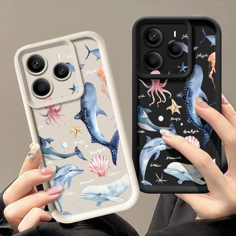 Мягкий чехол с милым рисунком  – обзор и цена Xiaomi Redmi Note 13