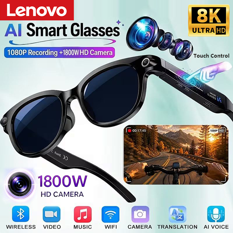 Умные очки Lenovo 8K 1800W с И – обзор и цена Smart Glasses Lens
