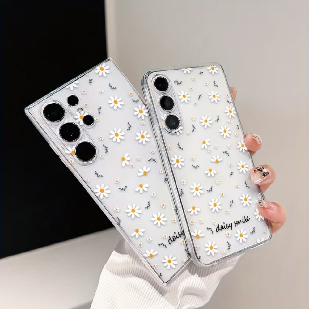 Желто-белый силиконовый чехол  – обзор и цена Samsung Galaxy A55