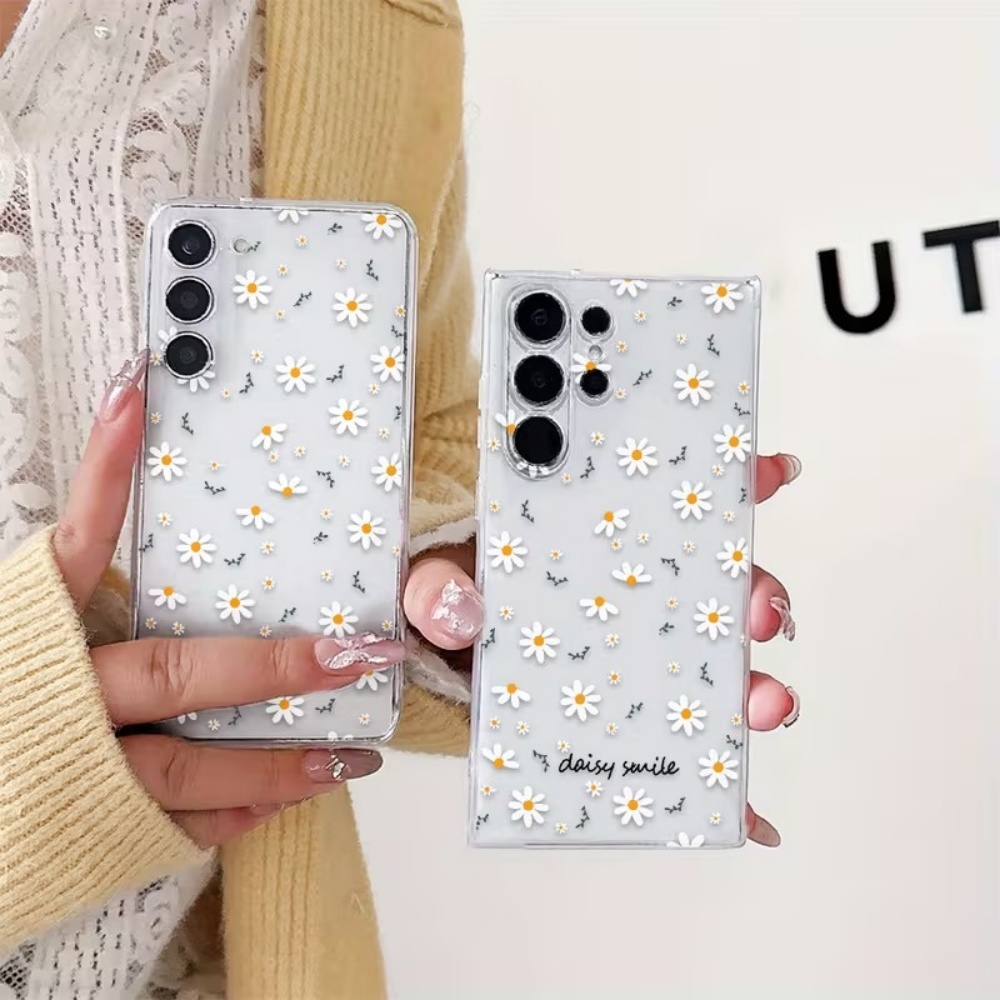 Желто-белый силиконовый чехол  – обзор и цена Samsung Galaxy A55