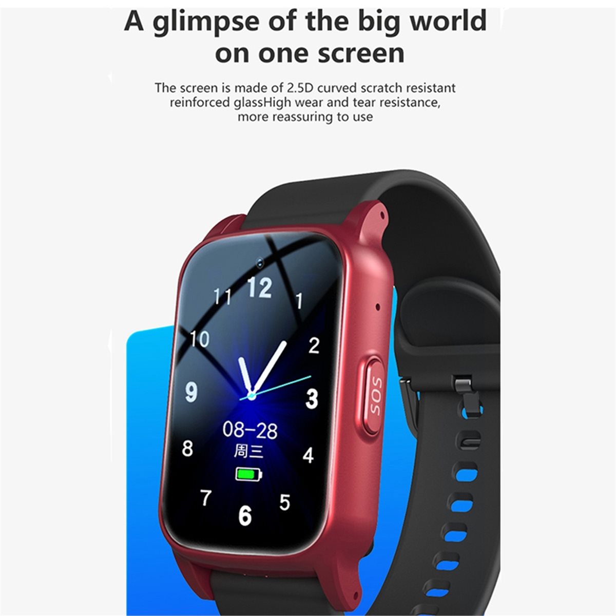 Смарт-часы 4G для пожилых люде – обзор и цена Fall Detection Watch