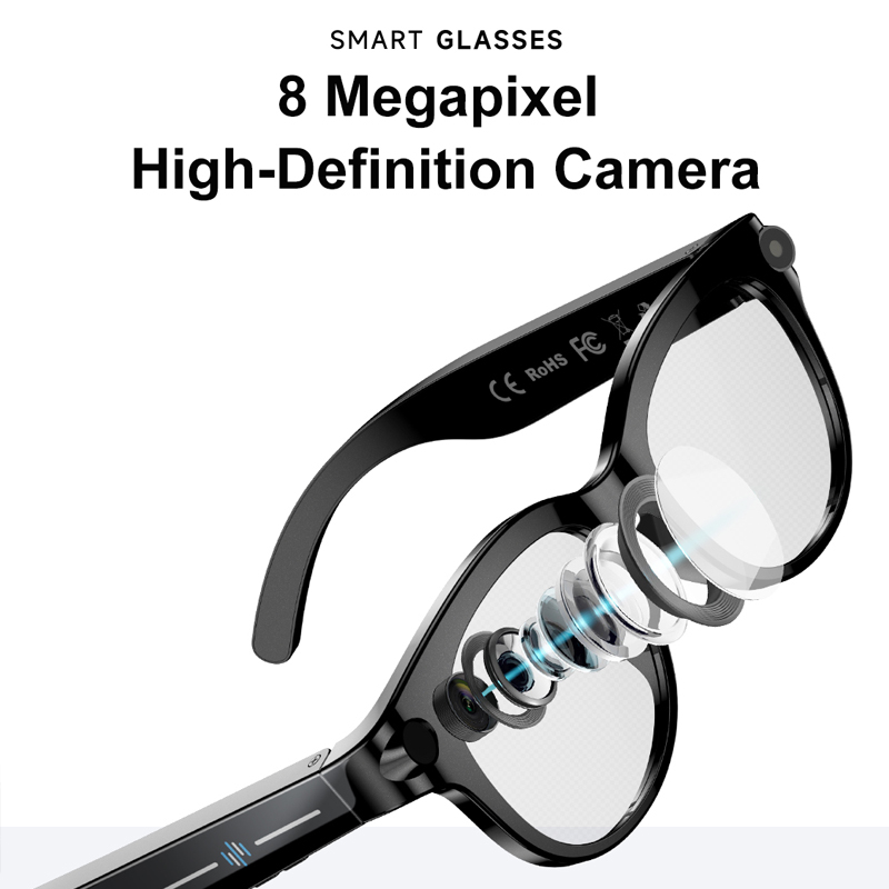 Умные очки FLAUNT AI с камерой – обзор и цена Smart Glasses Lens